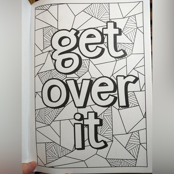 💘 FLUENT IN SARCASM COLORING BOOK 💘 - Picture 4 of 7